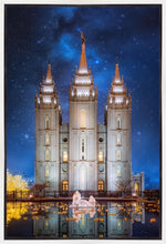 Load image into Gallery viewer, Salt Lake Starry Night Nativity
