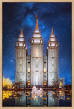 Load image into Gallery viewer, Salt Lake Starry Night Nativity