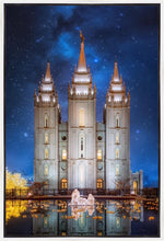 Load image into Gallery viewer, Salt Lake Starry Night Nativity