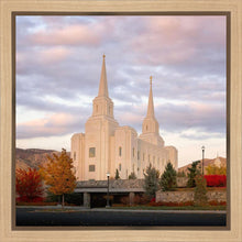Load image into Gallery viewer, Brigham City Temple Seasons Change
