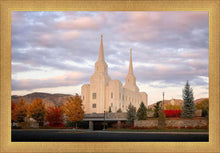 Load image into Gallery viewer, Brigham City Temple Seasons Change