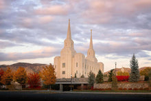 Load image into Gallery viewer, Brigham City Temple Seasons Change