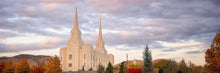Load image into Gallery viewer, Brigham City Temple Seasons Change