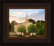 Load image into Gallery viewer, Winter Quarters Temple Rainy Evening