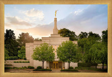 Load image into Gallery viewer, Winter Quarters Temple Rainy Evening