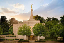 Load image into Gallery viewer, Winter Quarters Temple Rainy Evening