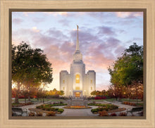 Load image into Gallery viewer, Brigham City Temple Autumn Panorama