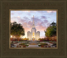 Load image into Gallery viewer, Brigham City Temple Autumn Panorama