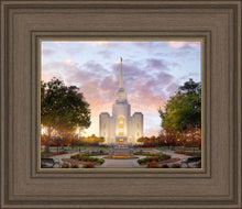 Load image into Gallery viewer, Brigham City Temple Autumn Panorama