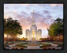Load image into Gallery viewer, Brigham City Temple Autumn Panorama