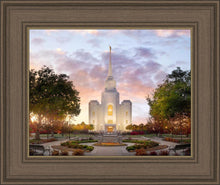 Load image into Gallery viewer, Brigham City Temple Autumn Panorama