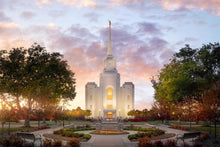 Load image into Gallery viewer, Brigham City Temple Autumn Panorama