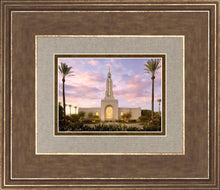 Load image into Gallery viewer, Redlands Temple Fountain Sunset