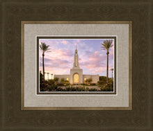 Load image into Gallery viewer, Redlands Temple Fountain Sunset