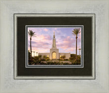 Load image into Gallery viewer, Redlands Temple Fountain Sunset