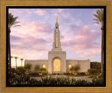 Load image into Gallery viewer, Redlands Temple Fountain Sunset