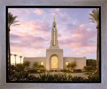 Load image into Gallery viewer, Redlands Temple Fountain Sunset