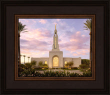 Load image into Gallery viewer, Redlands Temple Fountain Sunset