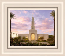 Load image into Gallery viewer, Redlands Temple Fountain Sunset
