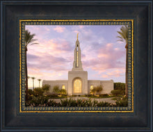 Load image into Gallery viewer, Redlands Temple Fountain Sunset