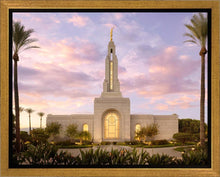 Load image into Gallery viewer, Redlands Temple Fountain Sunset