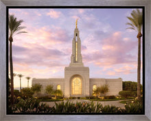 Load image into Gallery viewer, Redlands Temple Fountain Sunset