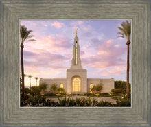 Load image into Gallery viewer, Redlands Temple Fountain Sunset