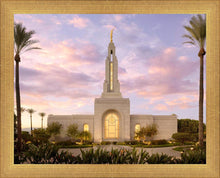 Load image into Gallery viewer, Redlands Temple Fountain Sunset