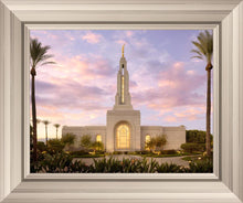 Load image into Gallery viewer, Redlands Temple Fountain Sunset