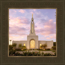 Load image into Gallery viewer, Redlands Temple Fountain Sunset