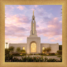 Load image into Gallery viewer, Redlands Temple Fountain Sunset