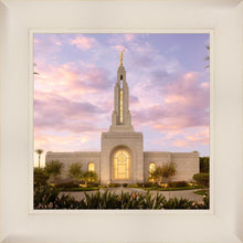 Load image into Gallery viewer, Redlands Temple Fountain Sunset