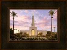 Load image into Gallery viewer, Redlands Temple Fountain Sunset