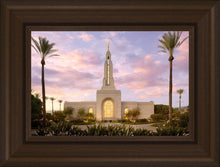 Load image into Gallery viewer, Redlands Temple Fountain Sunset