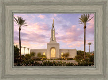 Load image into Gallery viewer, Redlands Temple Fountain Sunset