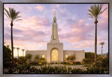 Load image into Gallery viewer, Redlands Temple Fountain Sunset