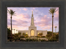 Load image into Gallery viewer, Redlands Temple Fountain Sunset