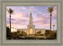 Load image into Gallery viewer, Redlands Temple Fountain Sunset