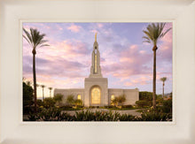 Load image into Gallery viewer, Redlands Temple Fountain Sunset