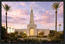 Load image into Gallery viewer, Redlands Temple Fountain Sunset