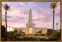 Load image into Gallery viewer, Redlands Temple Fountain Sunset