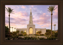 Load image into Gallery viewer, Redlands Temple Fountain Sunset