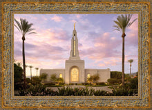 Load image into Gallery viewer, Redlands Temple Fountain Sunset