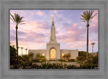 Load image into Gallery viewer, Redlands Temple Fountain Sunset