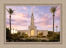 Load image into Gallery viewer, Redlands Temple Fountain Sunset