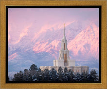 Load image into Gallery viewer, Payson Temple Winter Evening