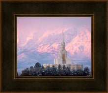 Load image into Gallery viewer, Payson Temple Winter Evening