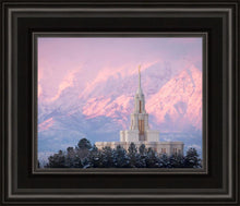Load image into Gallery viewer, Payson Temple Winter Evening