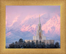 Load image into Gallery viewer, Payson Temple Winter Evening