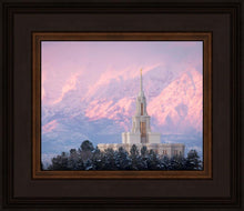 Load image into Gallery viewer, Payson Temple Winter Evening